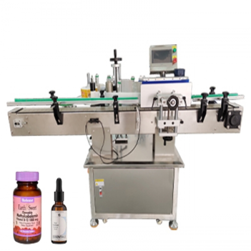 全自动搓滚圆瓶贴标机