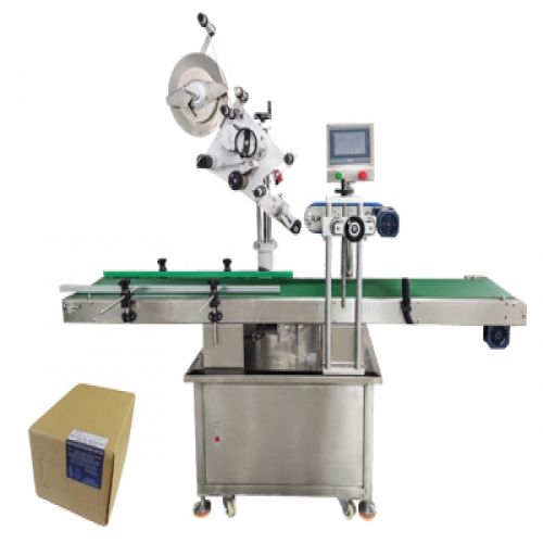 盒子单转角贴标机