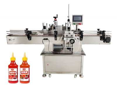 番茄酱瓶子贴标机